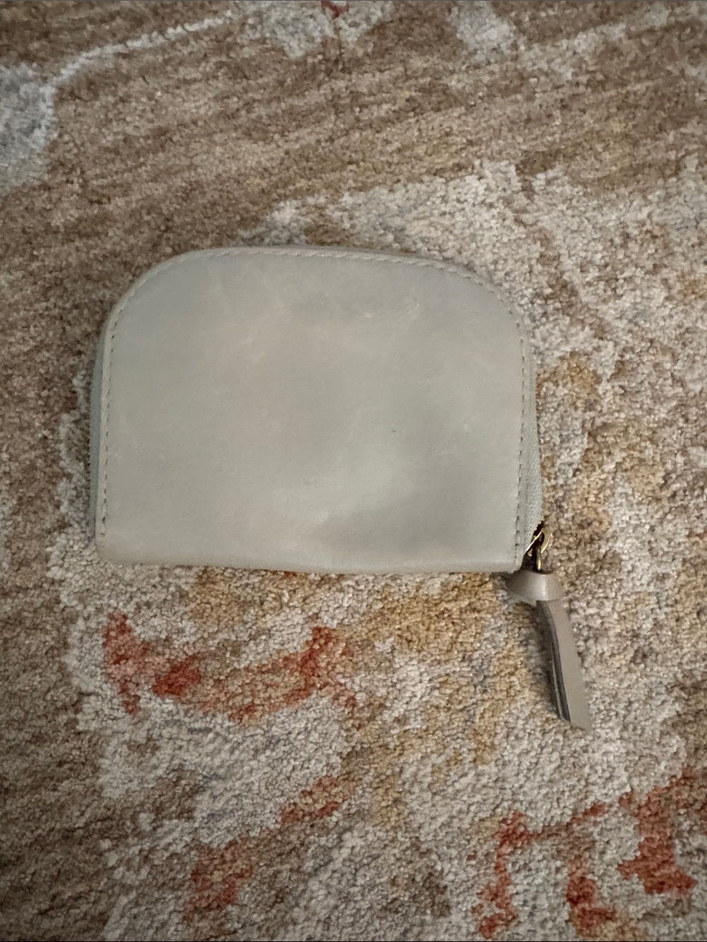 Madewell Green/Grey Zip Wallet - Women Accessories
